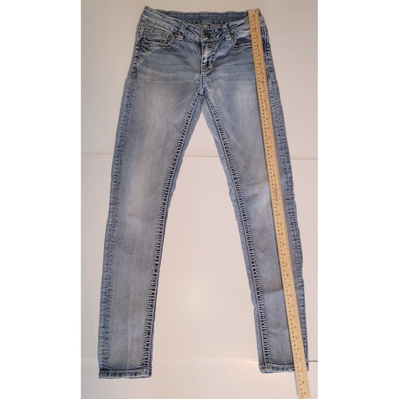 Warehouse one Skinny Jeans Women's Size 26Reg Light  Blue Low Rise‎  Denim - Picture 3 of 10